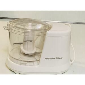 Proctor Silex (72500RY) 1.5-Cup Capacity Corded Compact Food Chopper Tested